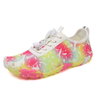 Nova | Zapatillas Barefoot con Estampado Floral y Puntera Ancha