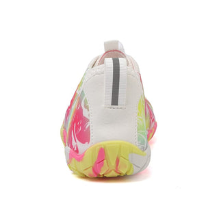 Nova | Zapatillas Barefoot con Estampado Floral y Puntera Ancha