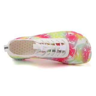 Nova | Zapatillas Barefoot con Estampado Floral y Puntera Ancha