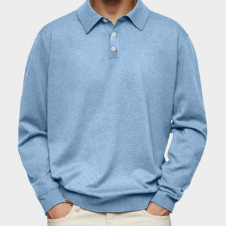 Polo De Manga Larga Para Hombre | Aiden