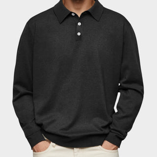 Polo De Manga Larga Para Hombre | Aiden