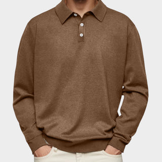 Polo De Manga Larga Para Hombre | Aiden