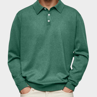 Polo De Manga Larga Para Hombre | Aiden