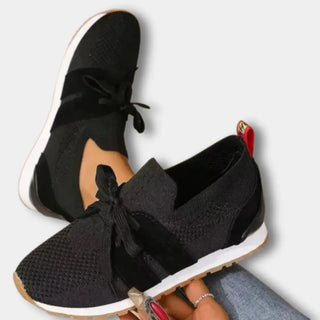 Zapatillas tejidas con cordones cruzados para Mujer – Minerva