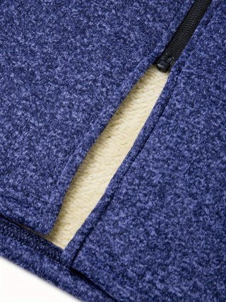 Carlie | Abrigo Largo con Capucha Texturizada para Hombre y Bolsillos con Cremallera