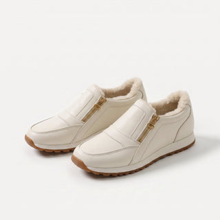 Asunción | Zapatillas Altas Forradas con Doble Cremallera para Mujer