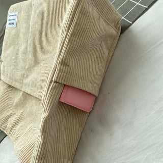 Juliette | Bolso Bandolera de Pana con Bolsillos Interiores para Mujer