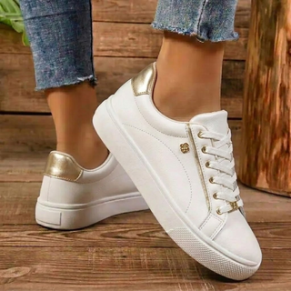 Marveline | Zapatilla Blanca con Suela Flexible para Mujer