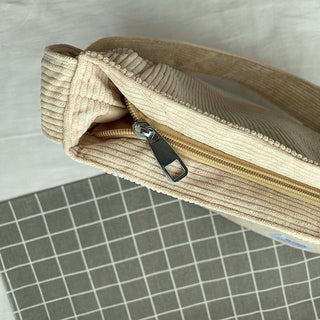 Juliette | Bolso Bandolera de Pana con Bolsillos Interiores para Mujer