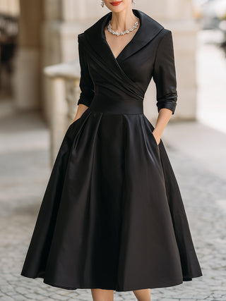 Vestido Mujer Lina | Midi Elegante