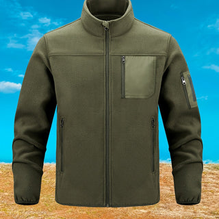 William | Chaqueta Outdoor para Hombre con Cierre Completo y Bolsillos