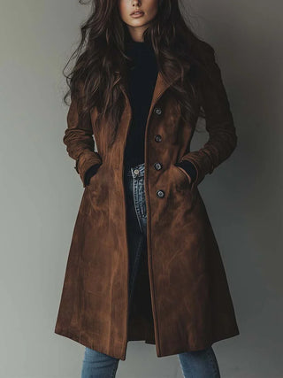 Marisenne | Trench de Ante con Silueta a Medida para Mujer