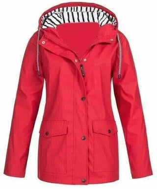 Isolde | Chaqueta de Mujer con Capucha y Bolsillos Frontales