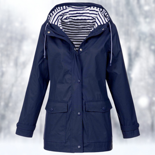 Aefra | Chaqueta Oversize con Capucha y Cremallera para Mujer