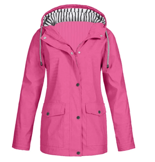 Isolde | Chaqueta de Mujer con Capucha y Bolsillos Frontales