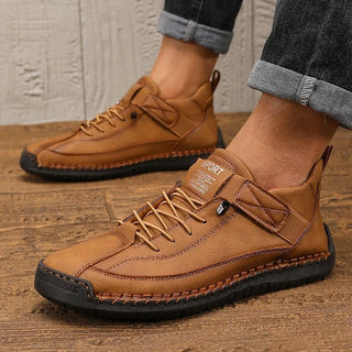 Corvane | Zapatos Casuales de Hombre con Cordones y Detalle de Correa