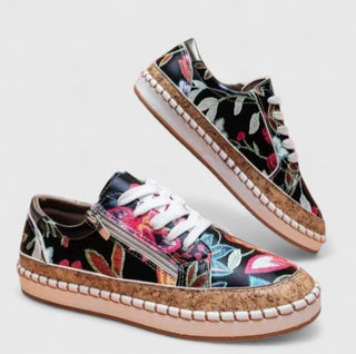 Florentia | Zapatillas Estampadas con Plataforma para Mujer