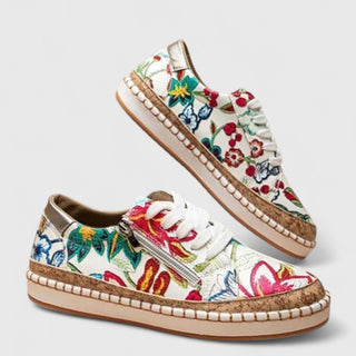 Florentia | Zapatillas Estampadas con Plataforma para Mujer