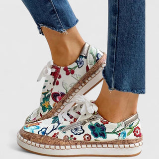 Florentia | Zapatillas Estampadas con Plataforma para Mujer