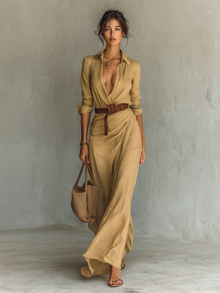 Vestido Elegante Atemporal | Maxi