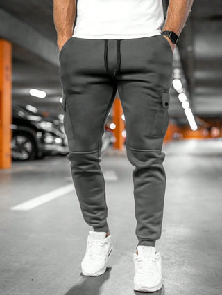 Calvero | Pantalón Jogger Cargo de Corte Ajustado para Hombre con Cordón