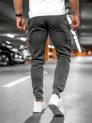 Calvero | Pantalón Jogger Cargo de Corte Ajustado para Hombre con Cordón