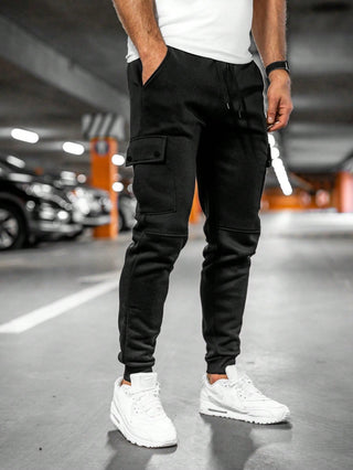 Calvero | Pantalón Jogger Cargo de Corte Ajustado para Hombre con Cordón