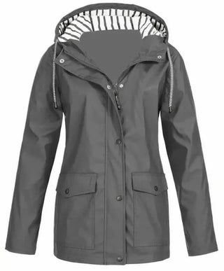 Isolde | Chaqueta de Mujer con Capucha y Bolsillos Frontales