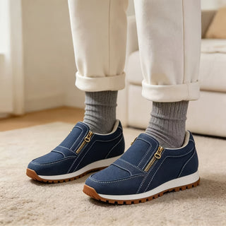 Asunción | Zapatillas Altas Forradas con Doble Cremallera para Mujer