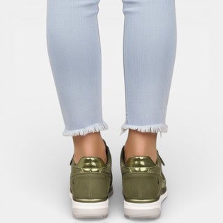 Marveska | Zapato Ortopédico de Plataforma con Pedrería para Mujer