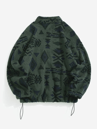 Lucille | Chaqueta estampada con cremallera para mujer