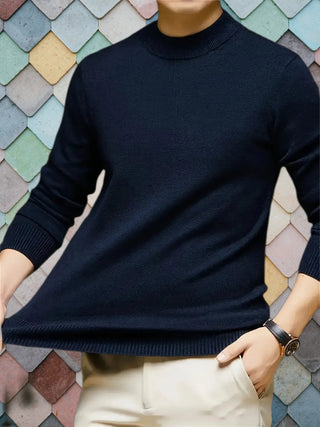 Calvin | Suéter de punto con cuello alto para hombre