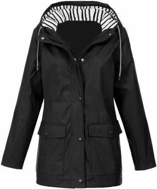 Isolde | Chaqueta de Mujer con Capucha y Bolsillos Frontales