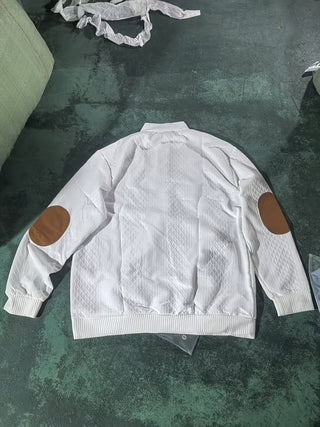 Donald | Suéter Henley de Hombre Texturizado con Cuello Alto y Botones