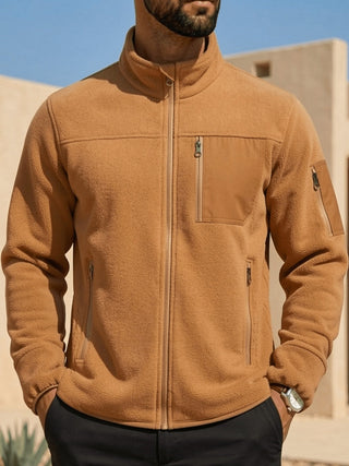 William | Chaqueta Outdoor para Hombre con Cierre Completo y Bolsillos