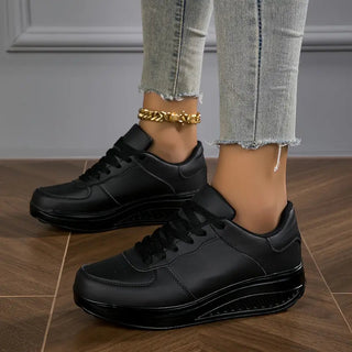 Valeria | Zapatillas de Plataforma con Cordones para Mujer
