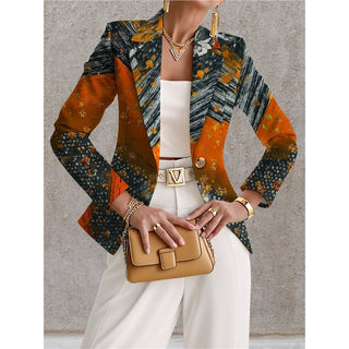 Bernadette | Blazer Estampado a Cuadros para Mujer