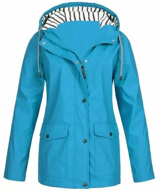 Isolde | Chaqueta de Mujer con Capucha y Bolsillos Frontales