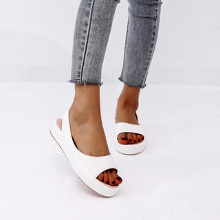 Sandalias planas abiertas para Mujer - Janna
