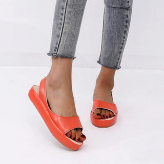 Sandalias planas abiertas para Mujer - Janna