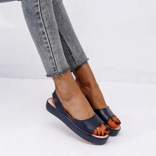 Sandalias planas abiertas para Mujer - Janna