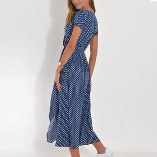 Vestido cruzado con estampado floral para Mujer - Inez