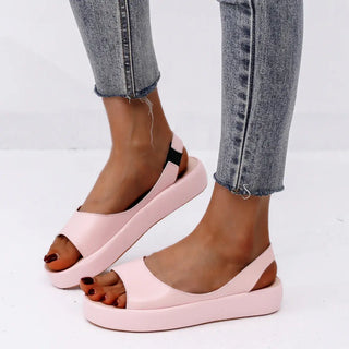 Sandalias planas abiertas para Mujer - Janna