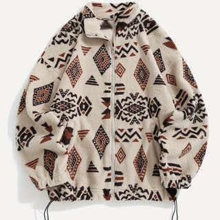 Lucille | Chaqueta estampada con cremallera para mujer