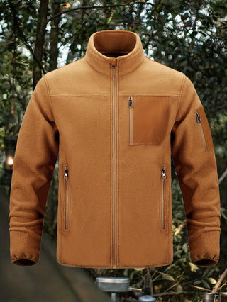 William | Chaqueta Outdoor para Hombre con Cierre Completo y Bolsillos