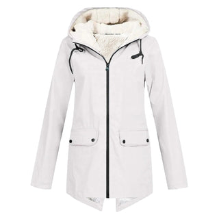Evelora | Chaqueta Oversize con Capucha y Cremallera para Mujer