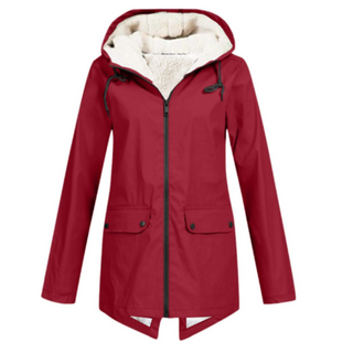 Evelora | Chaqueta Oversize con Capucha y Cremallera para Mujer