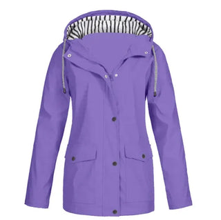 Isolde | Chaqueta de Mujer con Capucha y Bolsillos Frontales