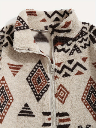 Lucille | Chaqueta estampada con cremallera para mujer