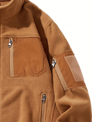 William | Chaqueta Outdoor para Hombre con Cierre Completo y Bolsillos
